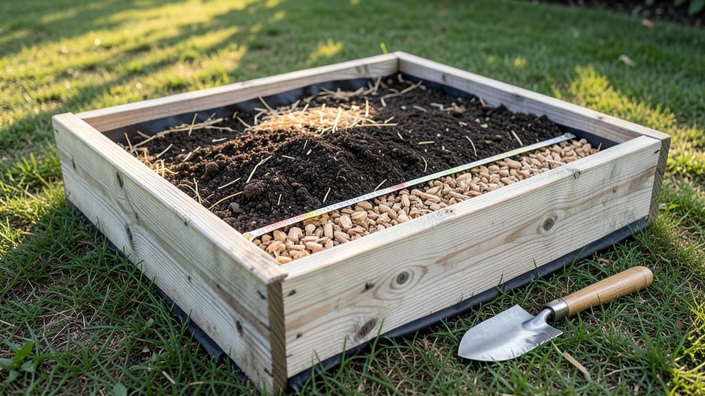 Raised Garden Bed Soil Layers: Optimal Depth Chart for Plant-Specific Growth