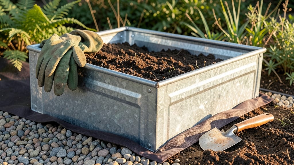 Galvanized Steel Raised Garden Bed Kit: Rustproof Frames for Year-Round Planting Success