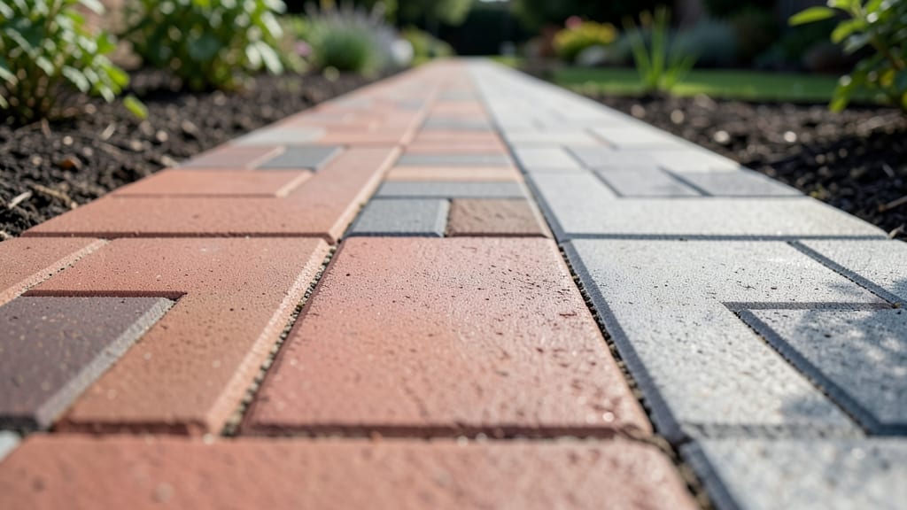 Brick Pavers in Classic Red or Gray