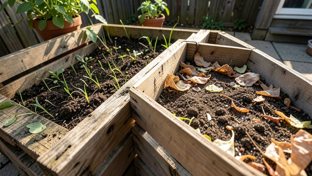 Pallet Compost Bin System