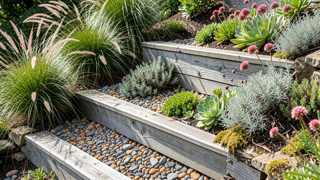 Tiered Slope Garden Beds: Gravity-Defying Terraces for Steep Landscapes