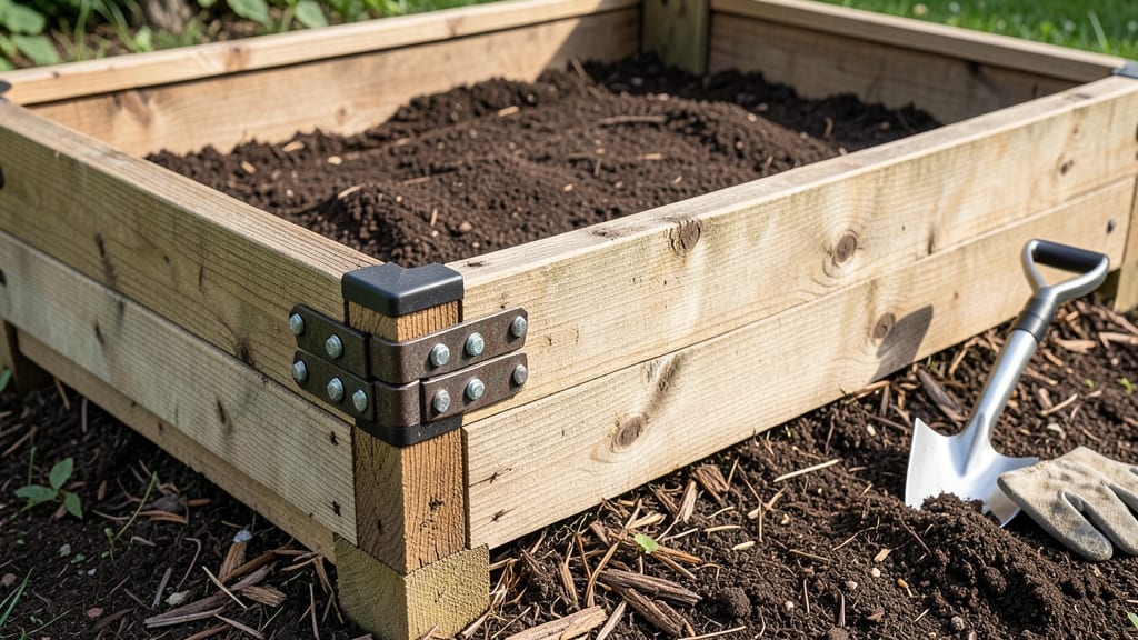 Raised Garden Bed Connectors: Modular Stability for Heavy Loads Without Wobble