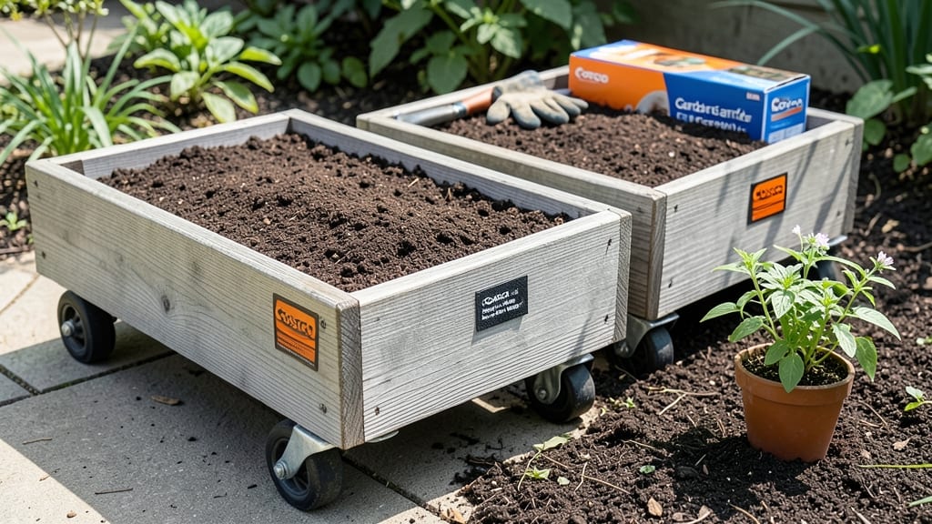 Raised Garden Beds On Wheels Costco: Portable Harvest Hub for Small Spaces