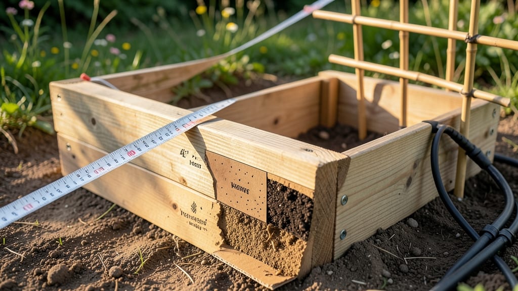 Raised Bed Diagrams: Proportioned Layouts for Perfect Plant Spacing