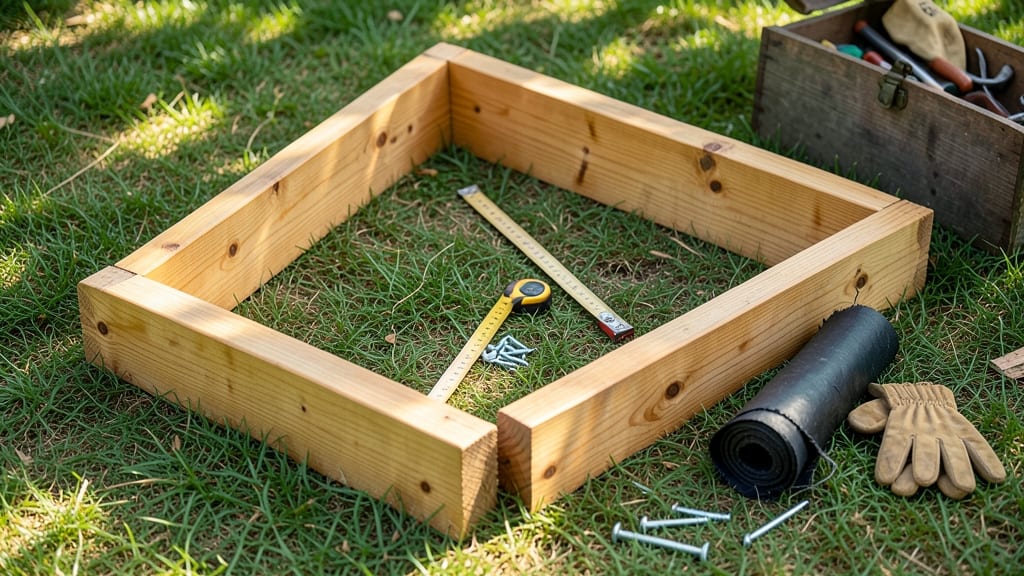 Cedar Garden Bed Kit: Rot-Resistant Planter for Year-Round Planting