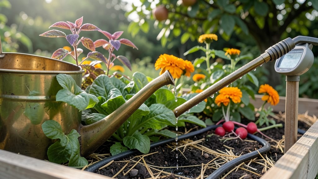 Garden Bed Watering: Smart Timers for Drought-Proof Plants