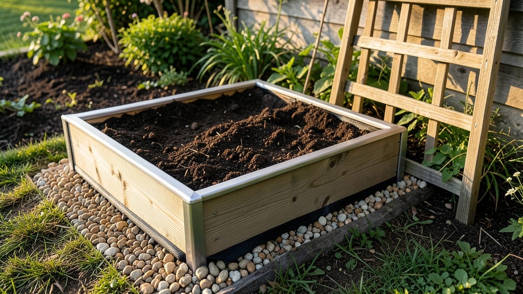 Raised Garden Bed Components: Modular Frames and Loam Mix for Custom Growing Zones