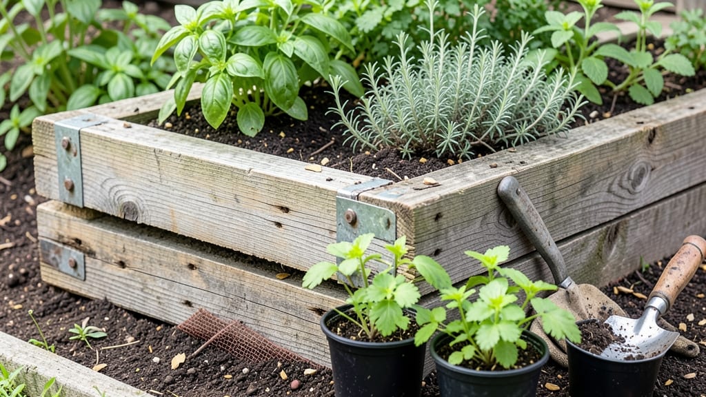 Raised Garden Bed Out of Pallets: Durable Upcycled Planters for Year-Round Harvests