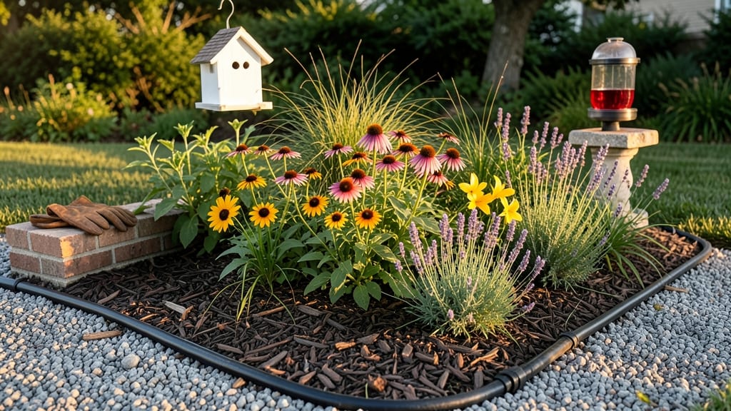 Backyard Flower Bed Designs: Whimsical Layers That Bloom All Year