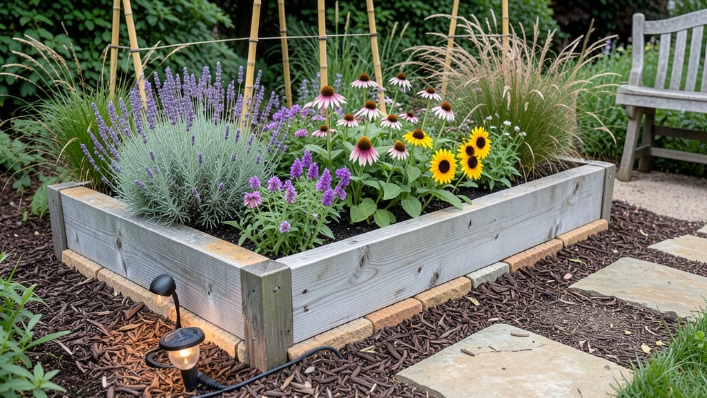 Raised Flower Bed Designs: Tiered Elevation for Vertical Blooms