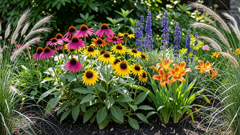 Front Yard Flower Bed Designs: Bold Curves and Season-Long Color Impact