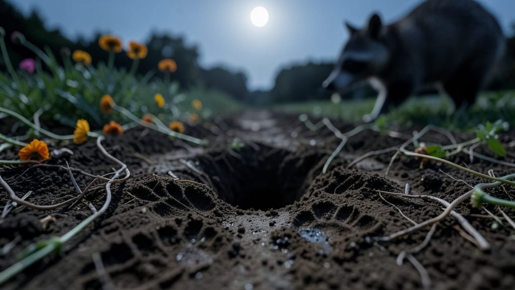 What Is Digging in My Flower Bed at Night: Identifying and Stopping Garden Thieves