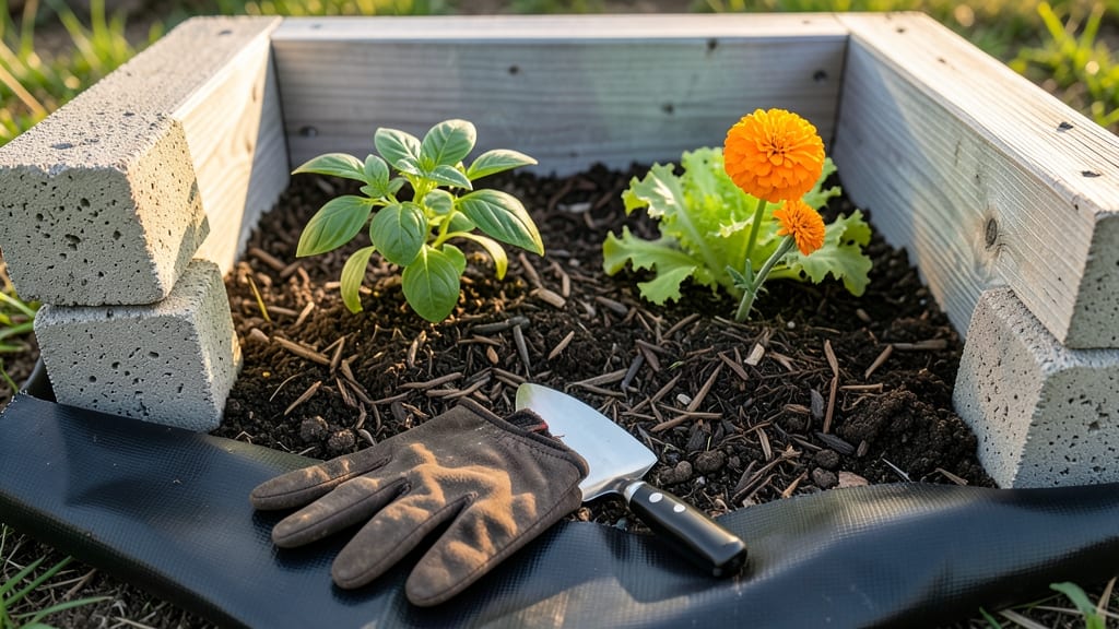 Raised Garden Beds With Cinder Blocks And Wood: Sturdy Elevated Planters for Year-Round Growing