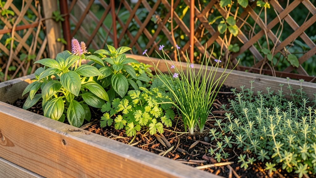 Raised Garden Beds On Fence: Space-Saving Privacy With Vertical Growing
