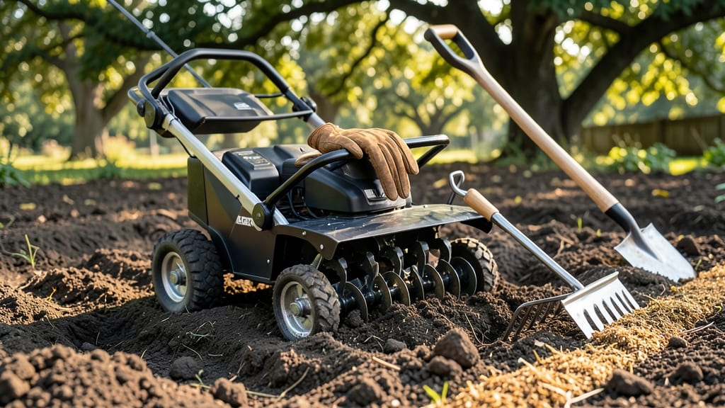 Garden Bed Cultivator: Deep-Tilling Power for Loose, Aerated Soil