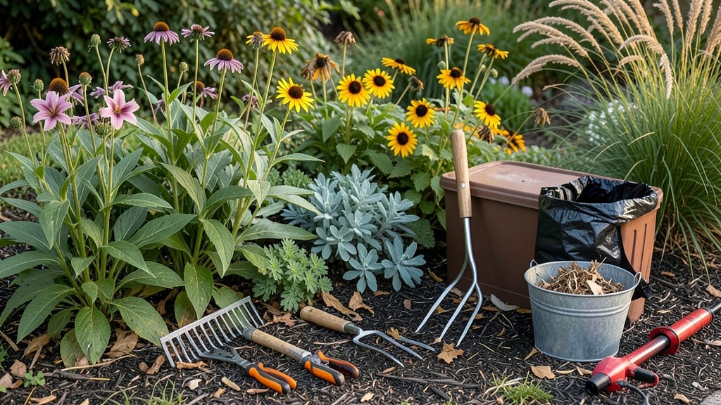 Flower Bed Clean Out: Spring Revival in 30 Minutes With No Mess