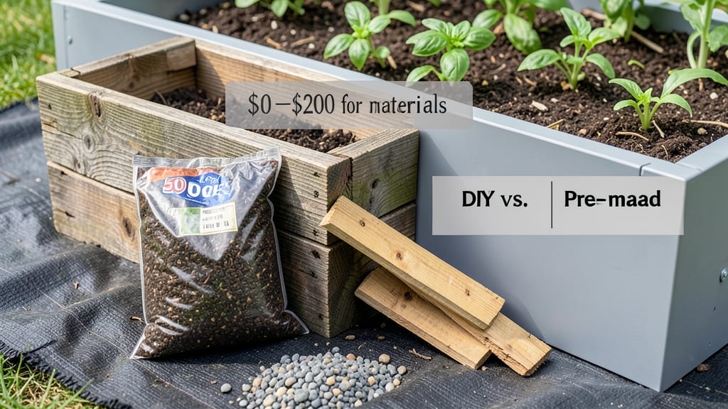 Raised Bed Costs: 4x8 Foot Frame Breakdown for Every Budget