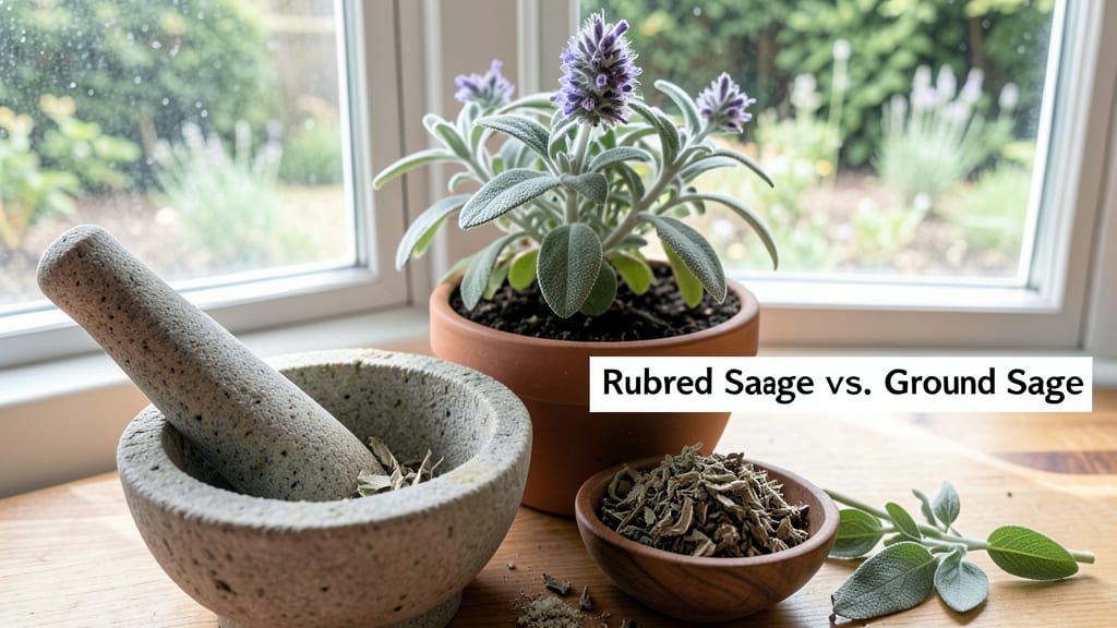 Is Rubbed Sage the Same As Ground Sage: Key Differences in Flavor and Use