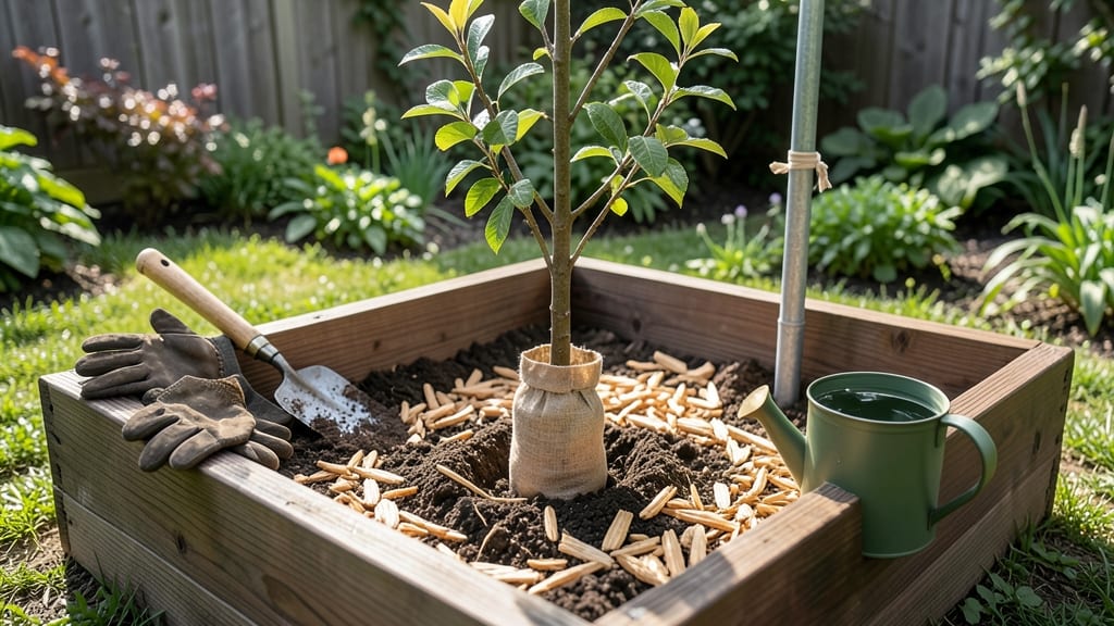Raised Bed Tree Planting: Layered Soil Secrets for Deep Root Success