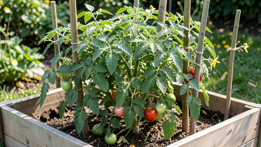 Garden Bed Stakes: Modular Cedar Frames for Year-Round Plant Support