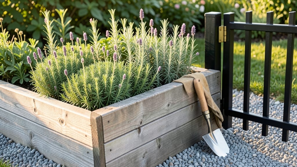Raised Bed With Gate: Secure and Stylish Planter for Small Spaces