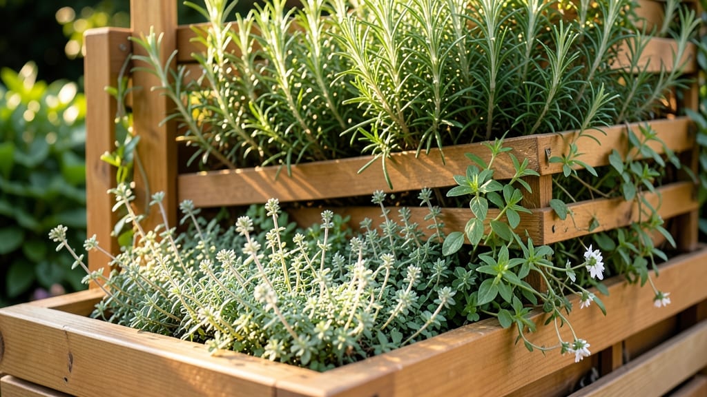 Herb Tower Privacy Screen