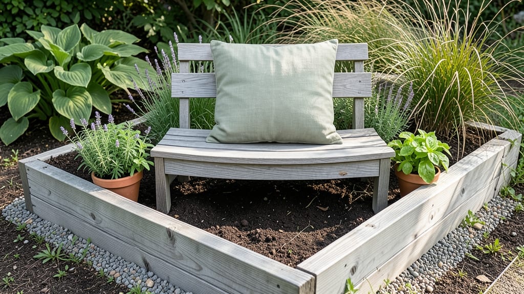 Raised Bed Seat: Ergonomic Height for Pain-Free Gardening