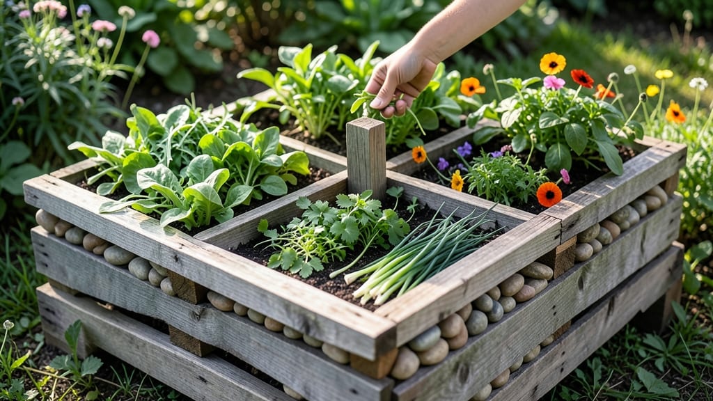 10 Pallet Raised Bed Ideas: Space-Saving Layouts for Small Urban Gardens