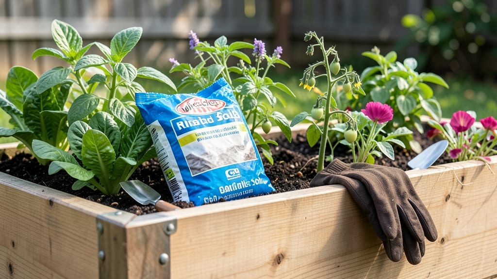 Miracle Gro Raised Bed Potting Soil: Drainage-Optimized Loam for Thriving Roots