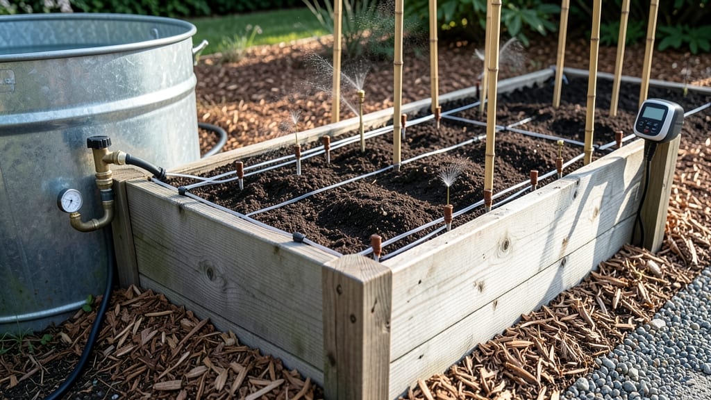 DIY Raised Bed Irrigation System: Drip-Emitting Efficiency for Thrive-All-Season Gardens