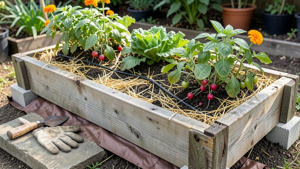 Raised Garden Bed Planter Box: Modular Height System for Perfect Plant Zones