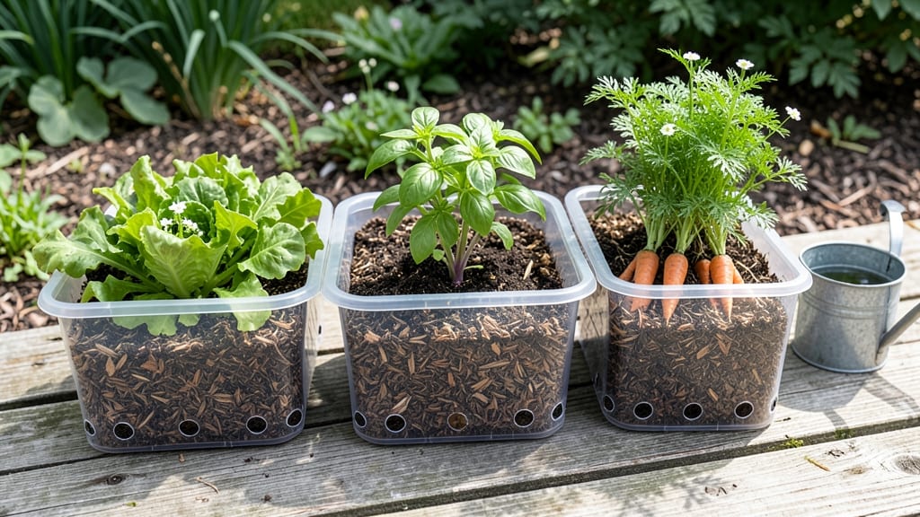 Plastic Under Bed Containers: Space-Saving Garden Oasis Underfoot