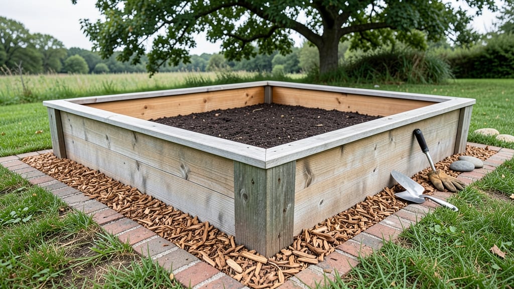 Garden Raised Bed Edging: Timeless Wooden Frames That Define Your Beds Forever