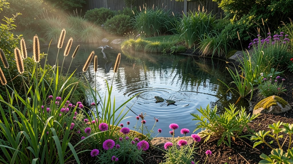 Wildlife Pond Edge Garden