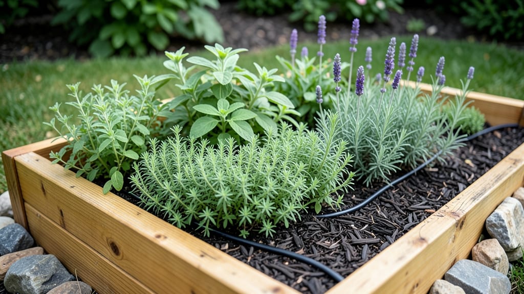 Raised Garden Beds Along Fence Line: Space-Saving Privacy With Year-Round Growing