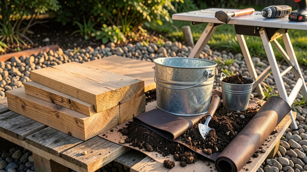 Raised Bed Garden Construction Materials: Durable Frames and Loam Layers for Year-Round Planting