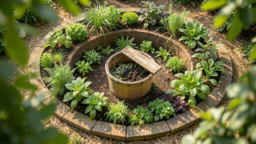 Keyhole Garden Bed Design