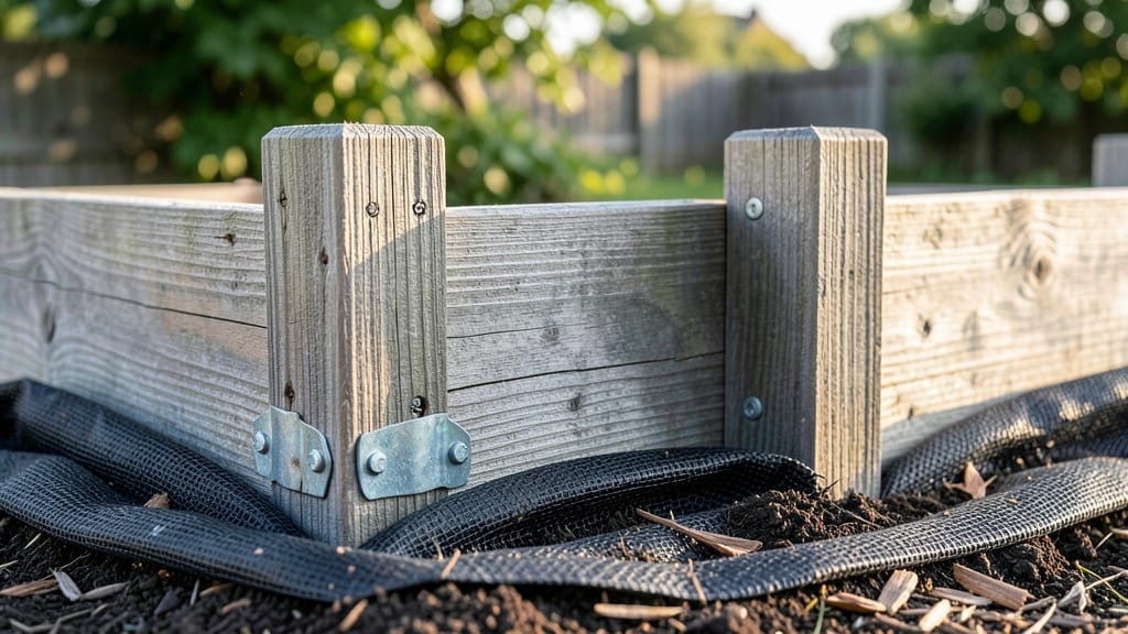 Raised Garden Bed Corner Posts: Precision-Cut Stability for Long-Term Frames