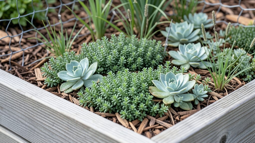 Raised Cedar Garden Bed With Deer Fence: Predator-Proof Planter for Year-Round Protection