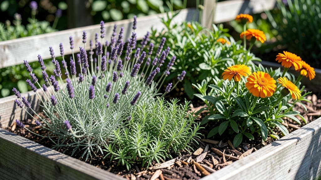 Raised Bed Along Fence: Space-Saving Privacy Screen for Year-Round Greenery