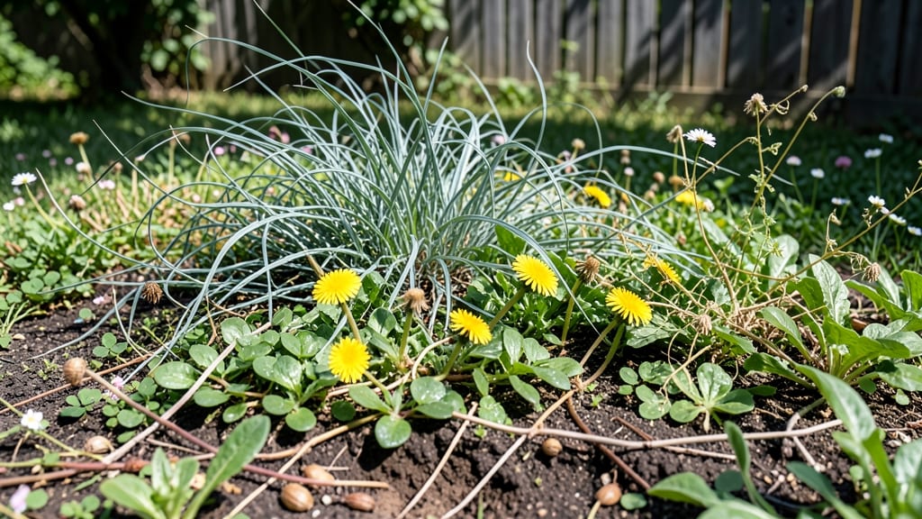 Flower Bed Full of Weeds: No-Till Technique That Revives Soil Fast