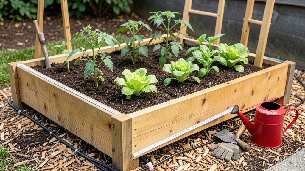 2x8 Raised Garden Bed Plans: Modular Wood Frames for Year-Round Planting