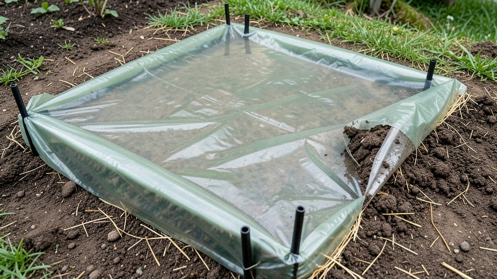 Garden Bed Plastic Cover: Extend Your Growing Season by Months