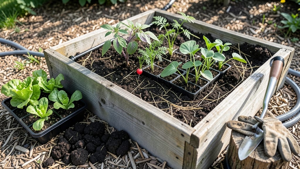 Raised Veg Bed Ideas: Elevated Edges Prevent Soil Spill-Over
