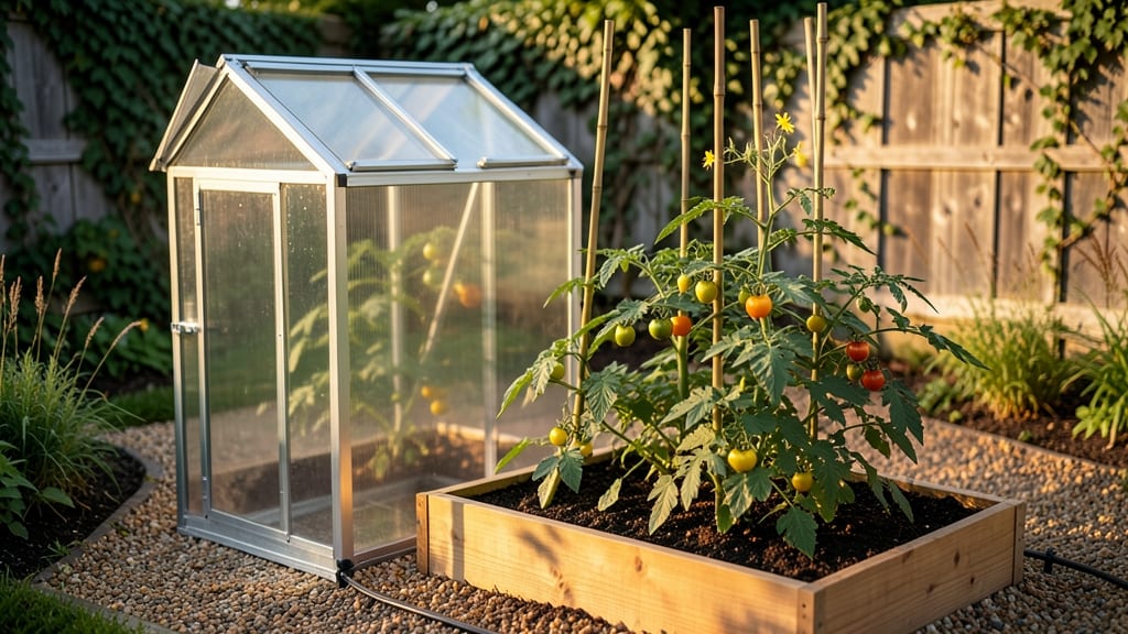 Garden Bed Greenhouse: Year-Round Planting With Climate Control