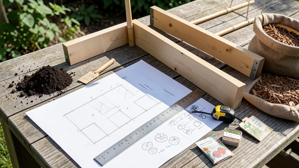 Planning a Raised Bed Garden Layout: Stress-Free Spacing for Maximum Harvests