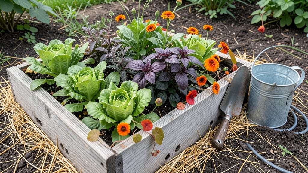 Garden Bed Box: Modular Planter System for Urban Harvests
