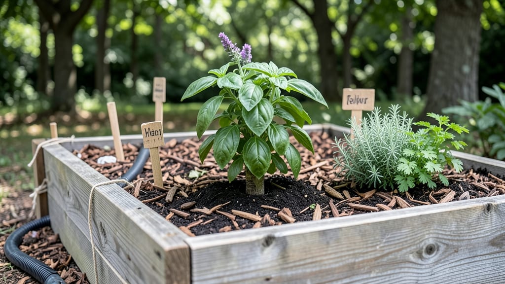 Small Raised Bed Vegetable Garden Layout: Maximized Yield in Compact Spaces