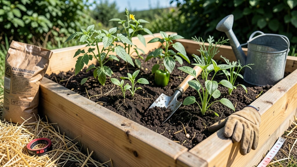 How to Plant a Raised Bed Vegetable Garden: Layered Soil Secrets for Bountiful Harvests