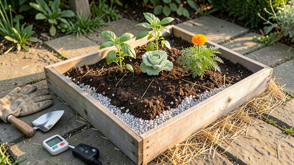 Raised Bed Soil Mix Recipe: Loose, Nutrient-Rich Blend for Container Gardens